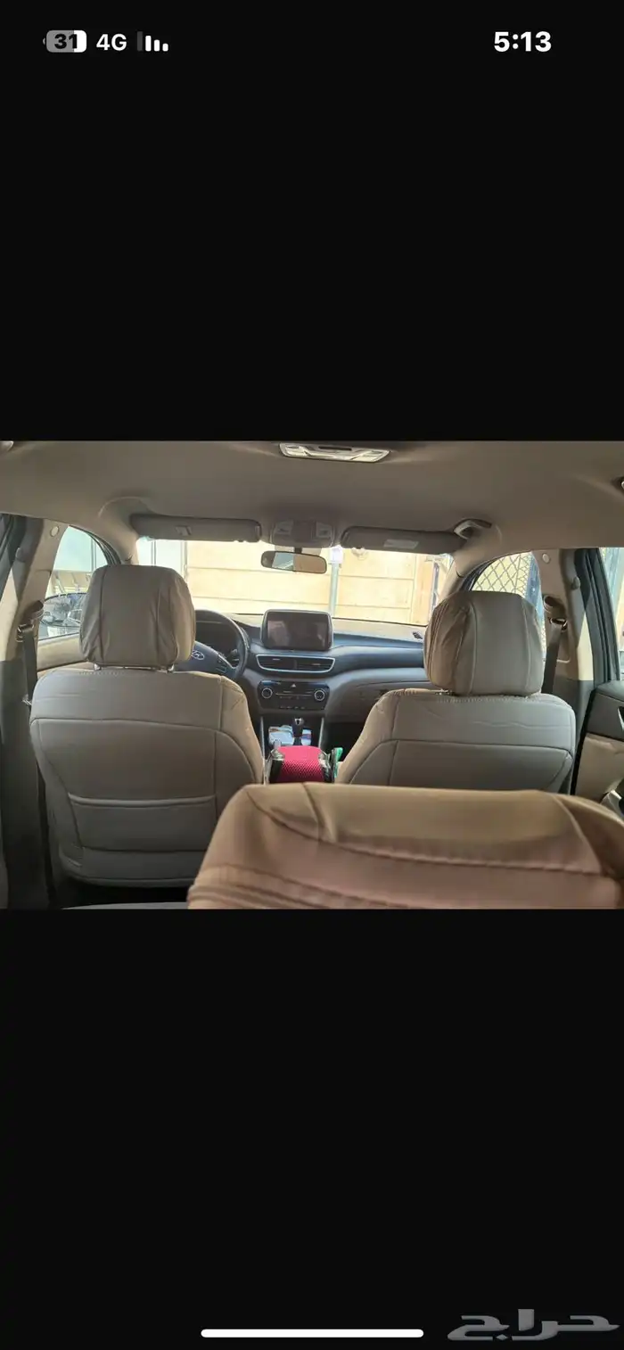 هونداي توسان 2021 ممشى قليل نظيفة جدا 4