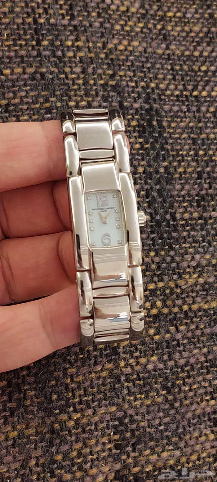 ساعة نوع فريدريك كونستانت نسائية مينا الماس سويسرية أصلية 5