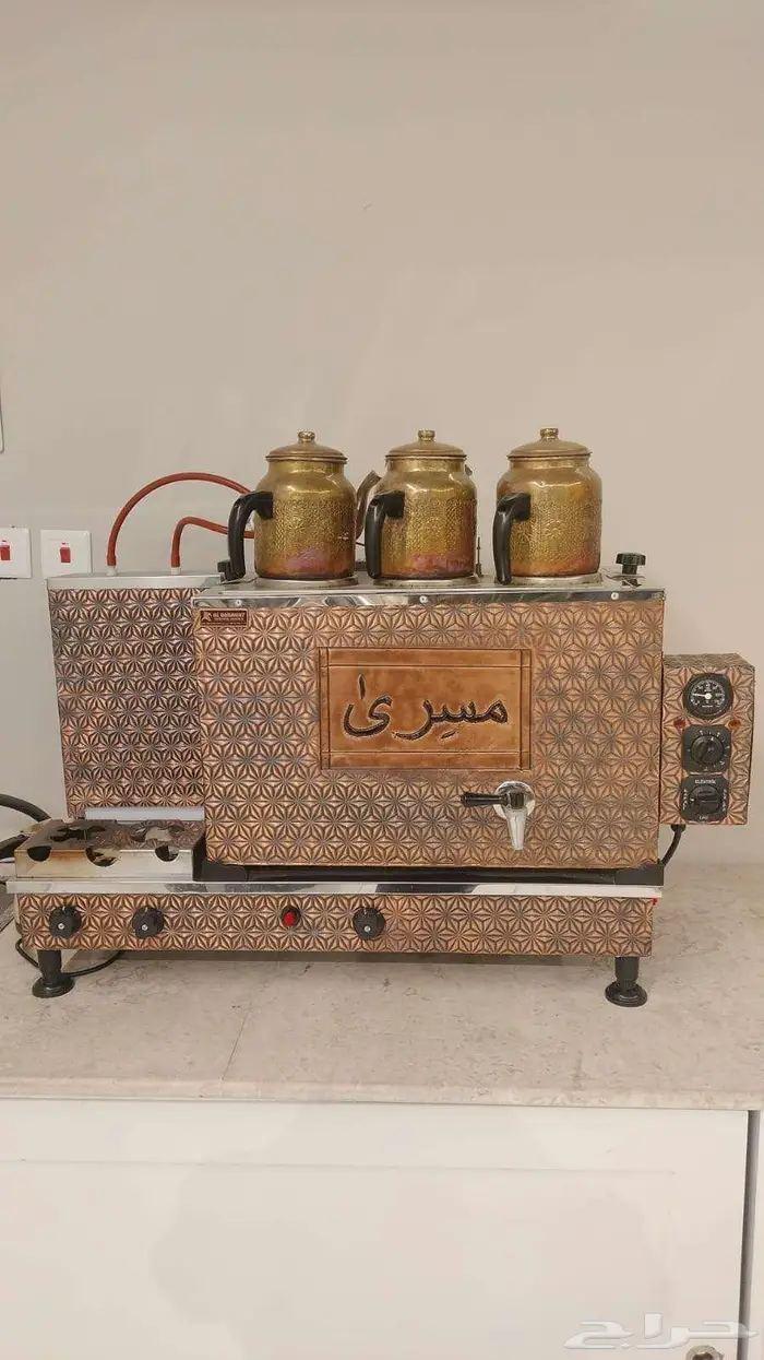 سخان شاي بخار سماور تركي 0