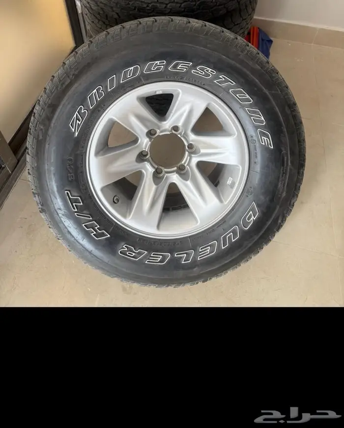 جنط نيسان اصلي وكفر برجستون 0