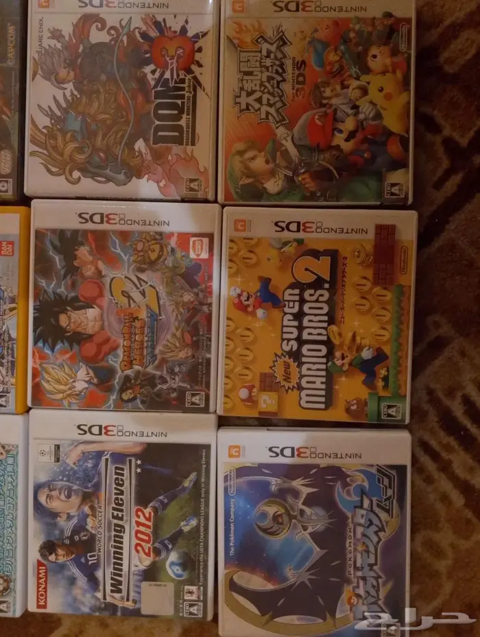 Nintendo DS XL و لايت وألعاب 9