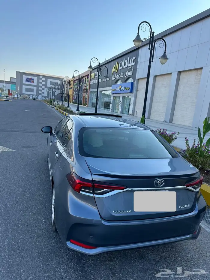 كورلا 2022 فتحة سقف جنوط بصمه 2