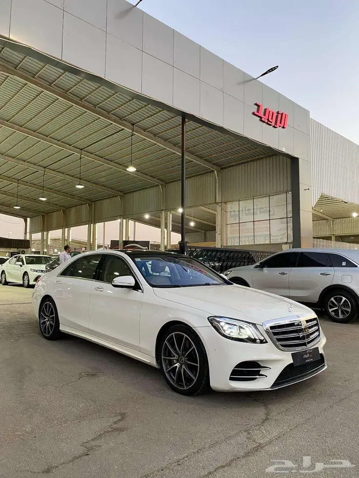 مرسيدس S560 4 زرار 2018 عداد 115000 0