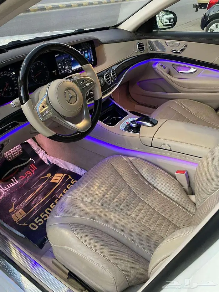 مرسيدس S560 4 زرار 2018 عداد 115000 4