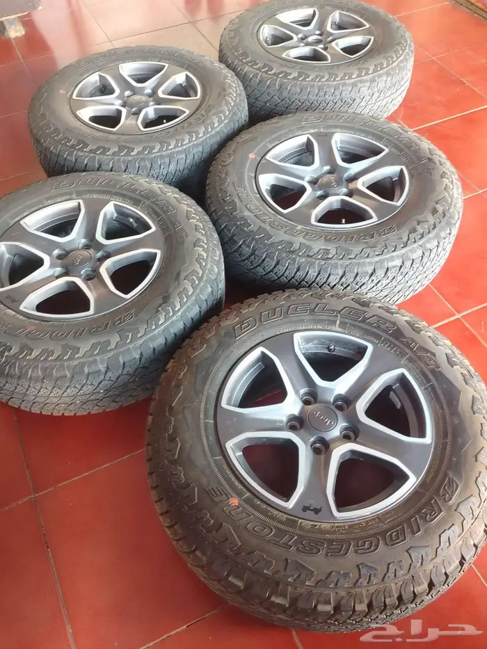 جنوط رانجلر الوكاله مع الكفرات 6