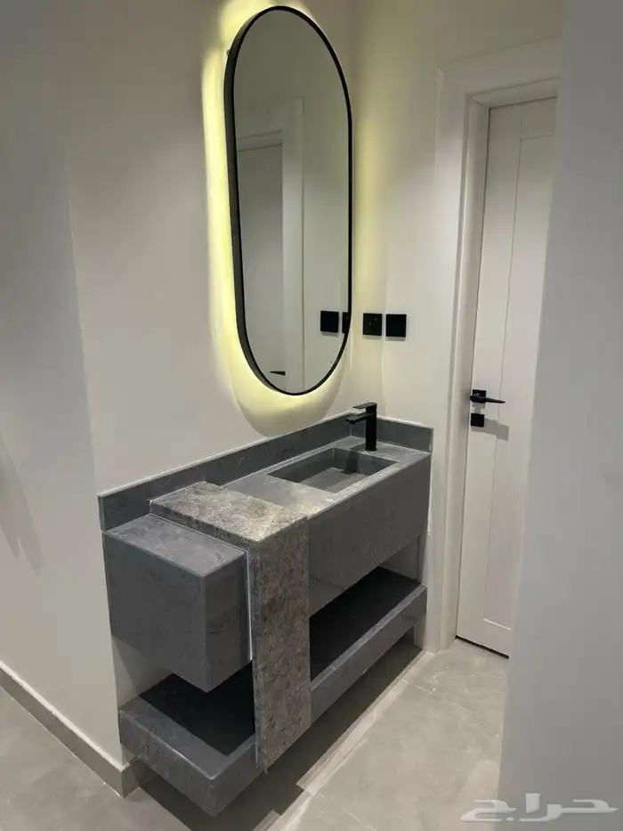 مغاسل رخام طبيعي تفصيل 5