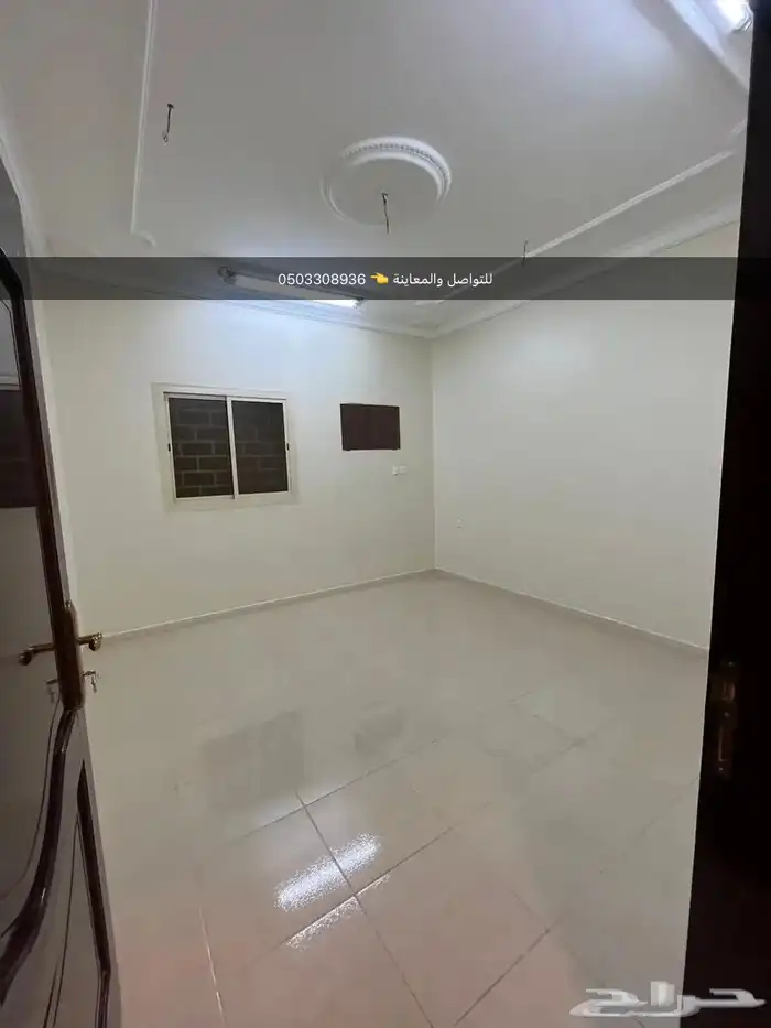 شقة 3 غرف وصالة - بمدخلين ( العزيزية ) الدفاع 9