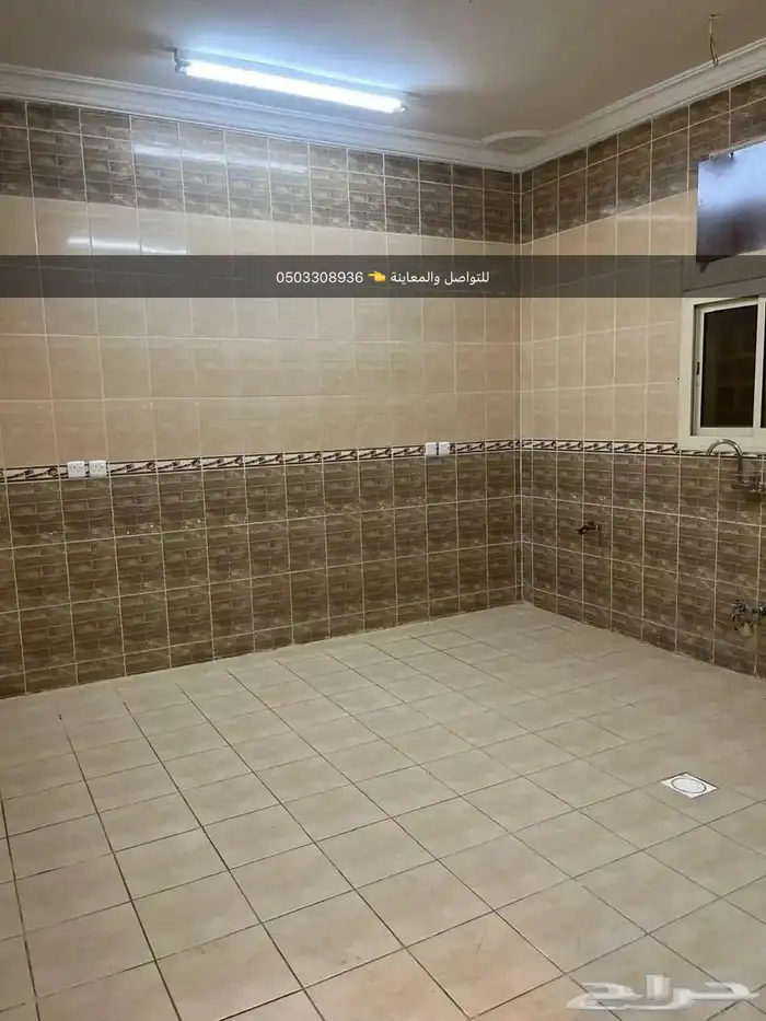 شقة 3 غرف وصالة - بمدخلين ( العزيزية ) الدفاع 6