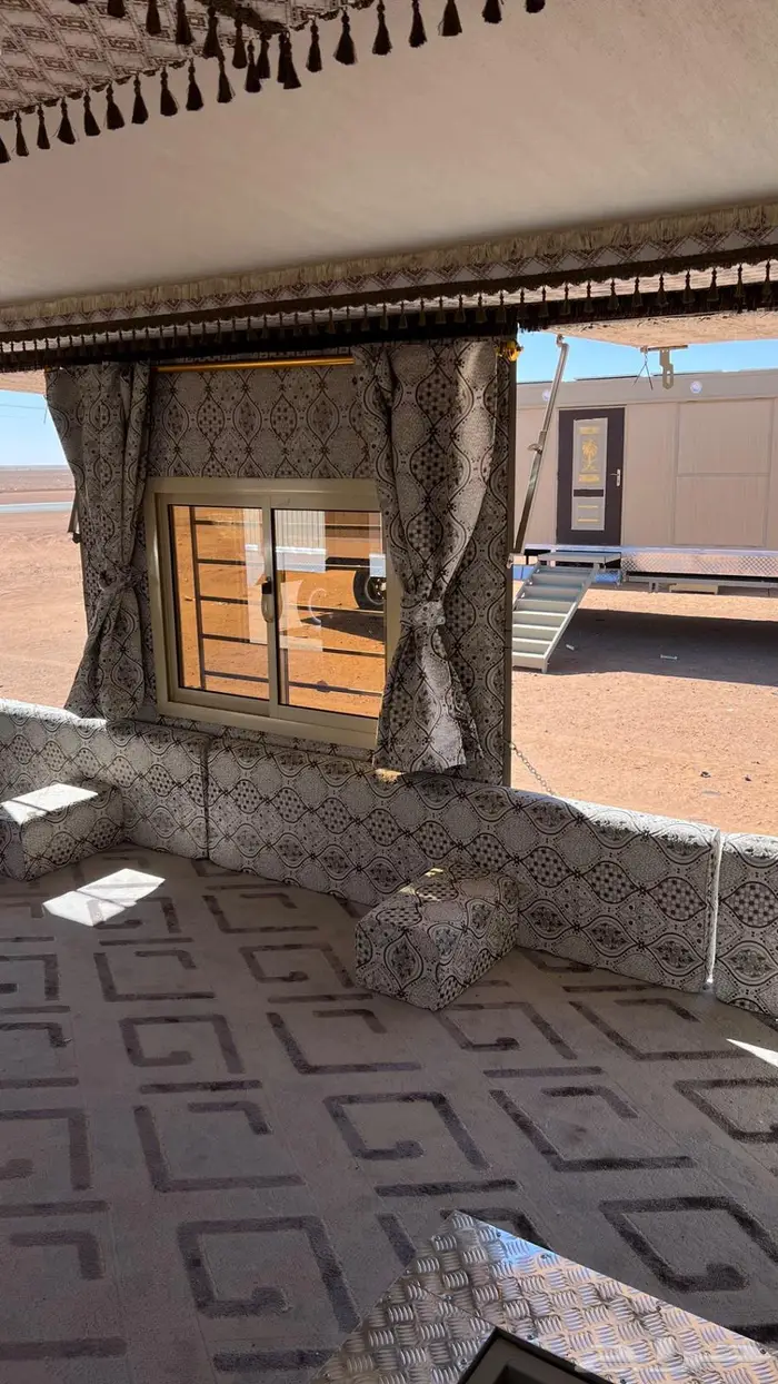 تم البيع كرفانه شينكو كويتي 10 متر 10