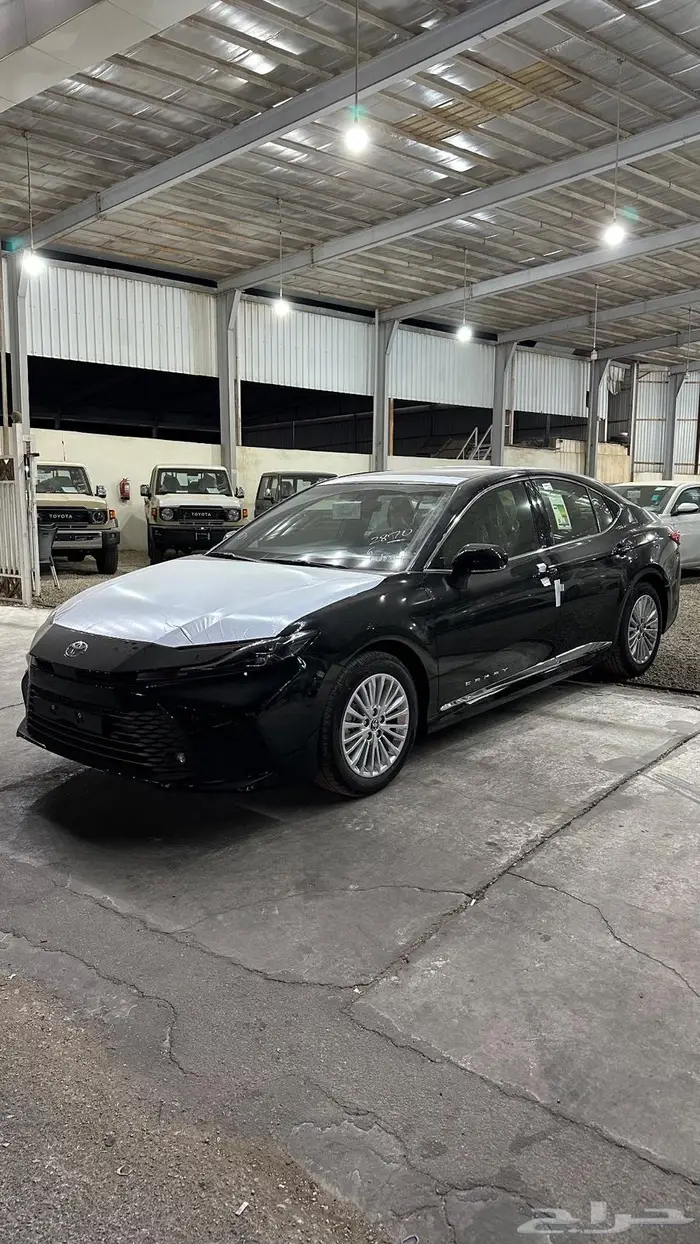 كامري نص فل (LE) اسود سعودي 2025 0