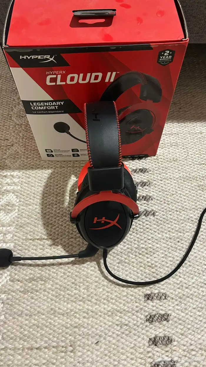 سماعه هايبر اكس كلاود 2 نظيفه جدا 2