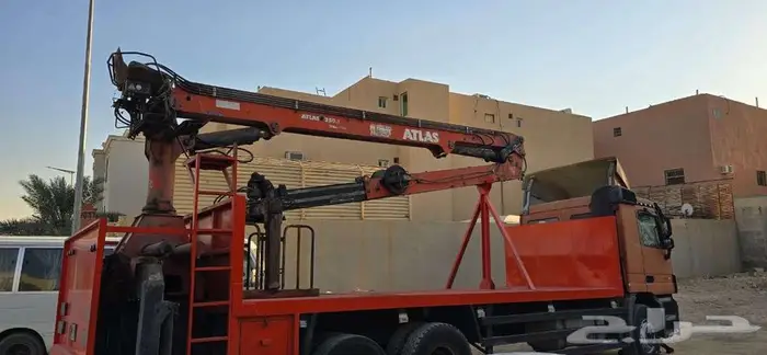 للبيع شاحنة اكتروس2003 ونش اطلس250موديل موديل 2013 نظيفة جدا 5