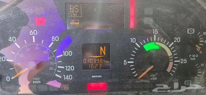 للبيع شاحنة اكتروس2003 ونش اطلس250موديل موديل 2013 نظيفة جدا 7