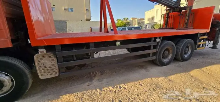 للبيع شاحنة اكتروس2003 ونش اطلس250موديل موديل 2013 نظيفة جدا 13