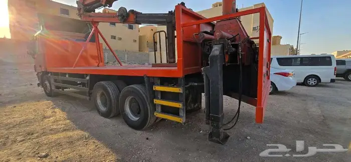 للبيع شاحنة اكتروس2003 ونش اطلس250موديل موديل 2013 نظيفة جدا 12