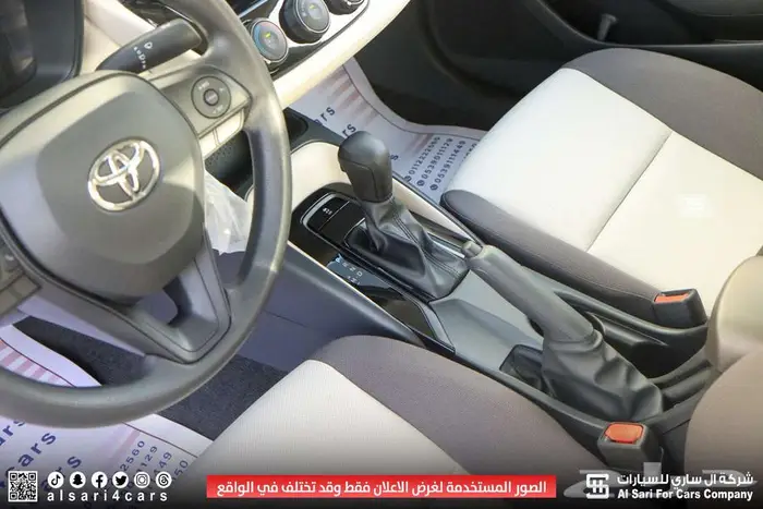 تويوتا كورلا XLI جنوط محرك 1.5 2025 اقساط بنوك وشركات 7