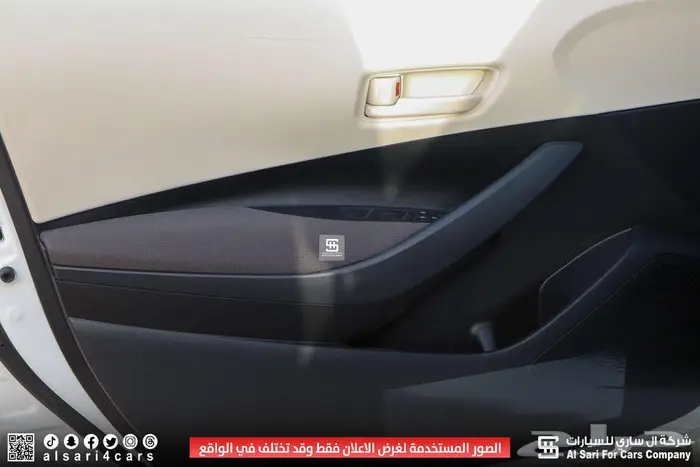 تويوتا كورلا XLI جنوط محرك 1.5 2025 اقساط بنوك وشركات 13