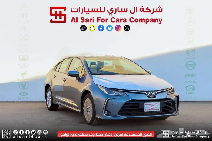 تويوتا كورلا XLI جنوط محرك 2.0 إقساط بنوك وشركات 2