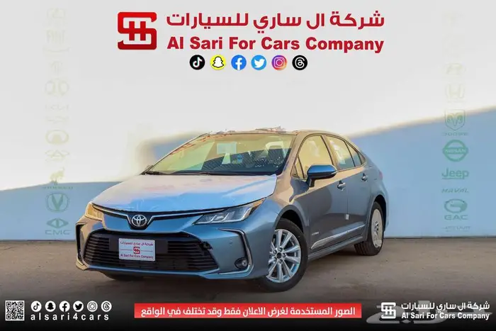 تويوتا كورلا XLI جنوط محرك 2.0 إقساط بنوك وشركات 4