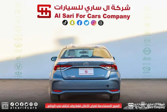 تويوتا كورلا XLI جنوط محرك 2.0 إقساط بنوك وشركات 13