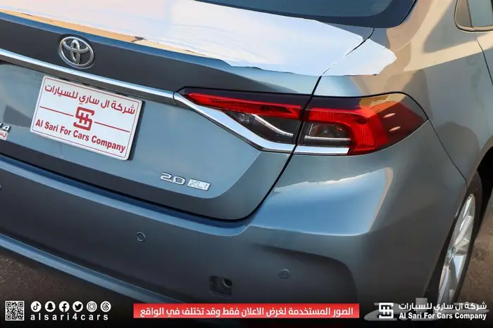 تويوتا كورلا XLI جنوط محرك 2.0 إقساط بنوك وشركات 10