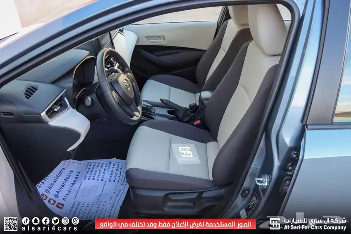 تويوتا كورلا XLI جنوط محرك 2.0 إقساط بنوك وشركات 7