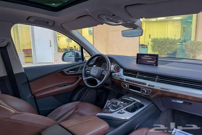 اودي Q7 ذهبي 2016 سماكو نظيف 7