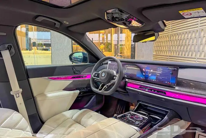 BMW 735i M KIT V6 2026 كربون بلاك خليجي 7