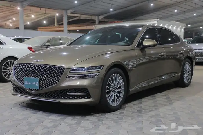 جينيسس G80 بريستيج بانوراما جلد اربعة سلندر موديل 2023 1