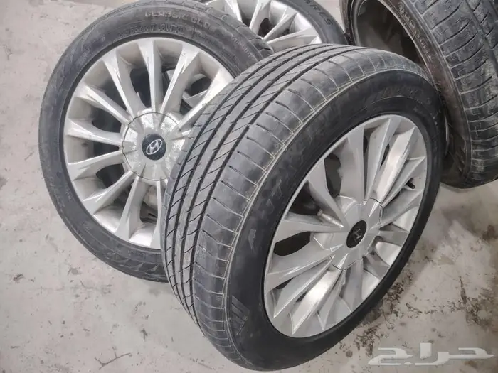 جنوط هيونداي سوناتا نص فل 2016 مقاس 17 أصلية شد بلد 6