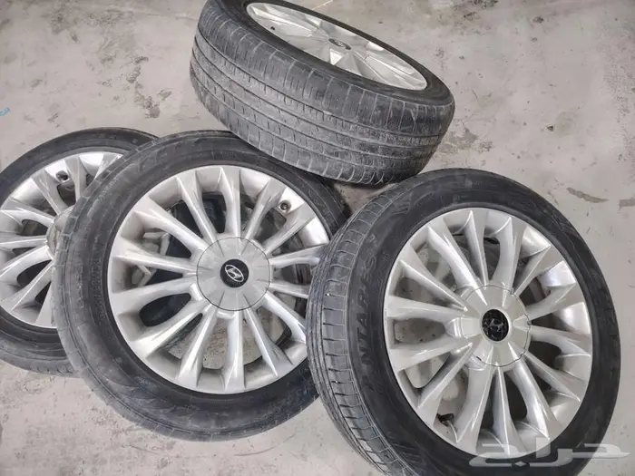 جنوط هيونداي سوناتا نص فل 2016 مقاس 17 أصلية شد بلد 10