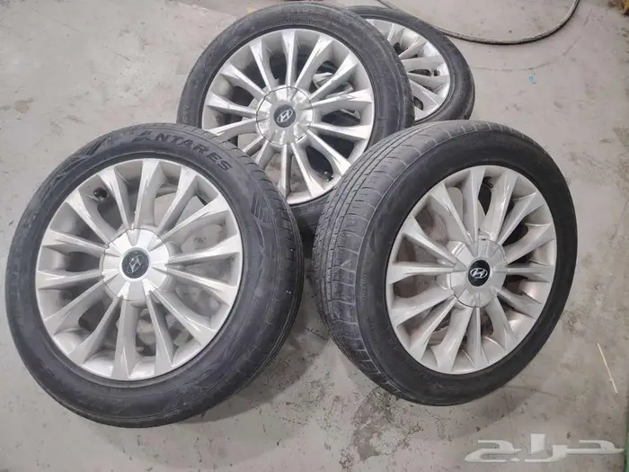 جنوط هيونداي سوناتا نص فل 2016 مقاس 17 أصلية شد بلد 9