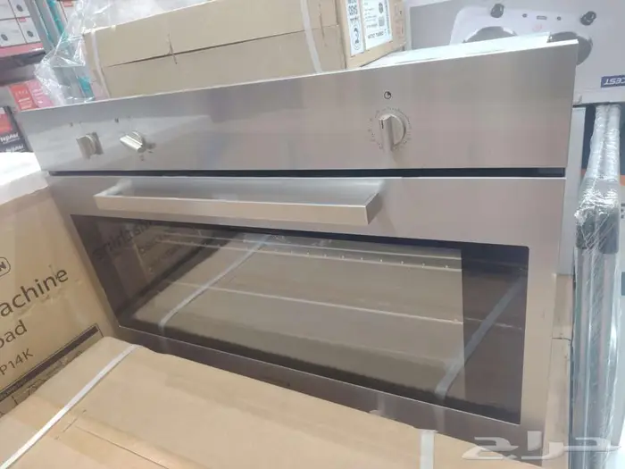 فرن بلت ان ايطالي ايطالي 90X60 سم شويه مروحه لمبه 0