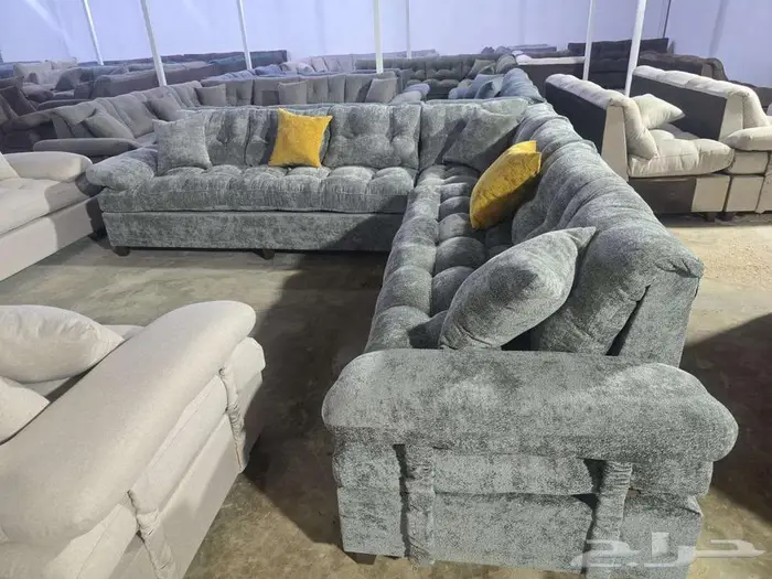 كنب جديد جاهز مع التوصيل 40