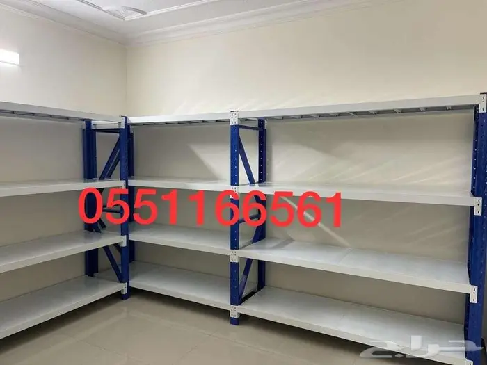 ارفف تخزين تنفع للبيوت والمحلات والمستودعات 19