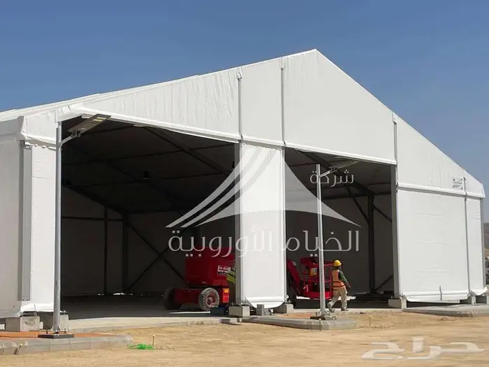 خيام اوروبية ك المستودعات و صالات الطعام 5