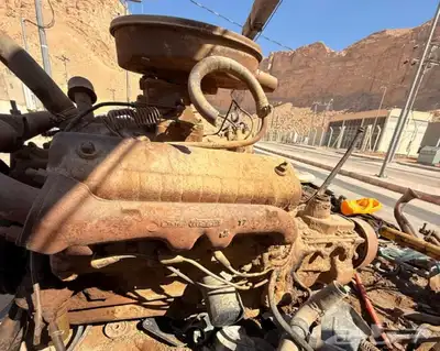 مكينه مع القير فورد مديل57 بجميع ملحقاتها مع القير index