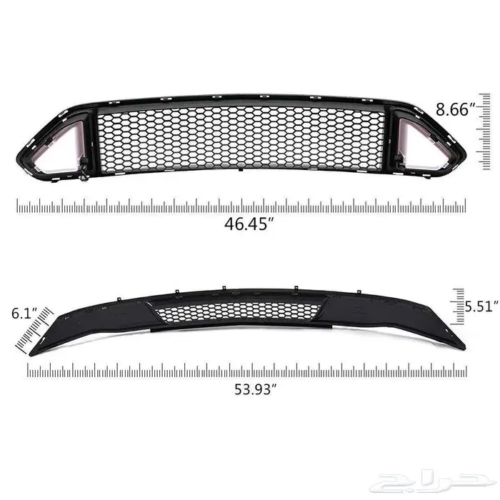 موستنج شبك امامي مع اضاءة ليد 2018-2023 عرض نهاية العام 3