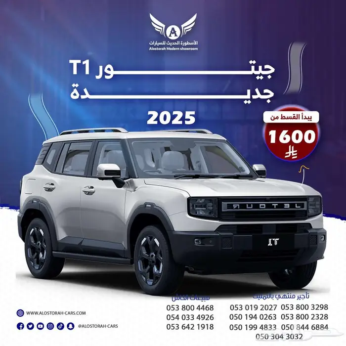 جيتور T1 لاكجري 2025 بانوراما جديد 0