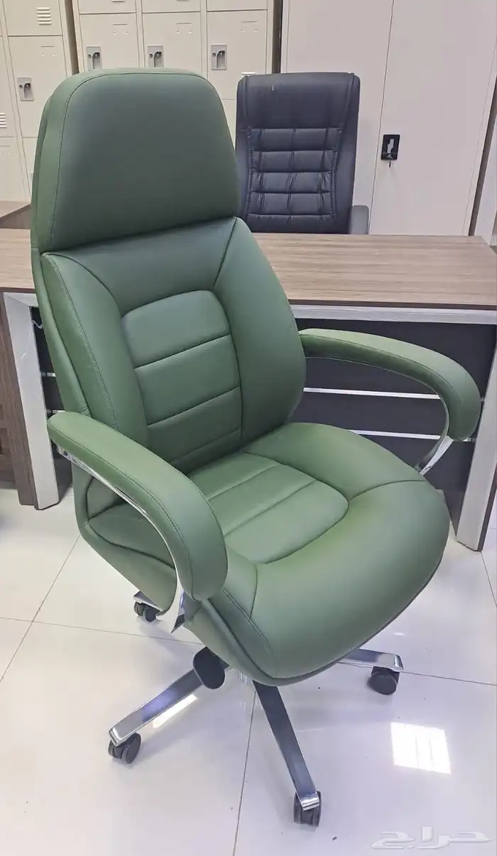 مكتب طقم اخضر فخم حق مدير 12