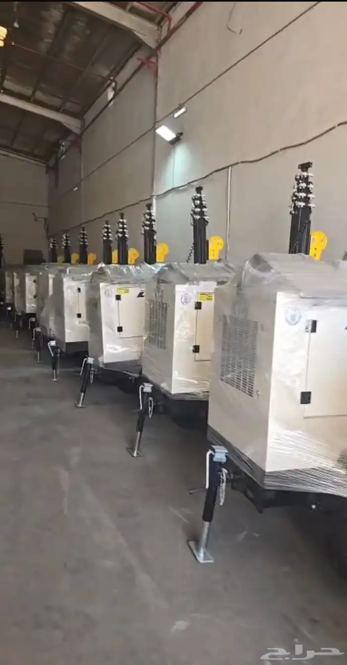 Mobile Tower Light   Powered by Kubota D1105-E2-BG Engine 0