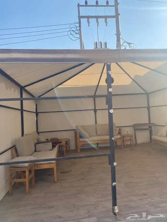 للبيع خيمه وكراسي وكنب 1