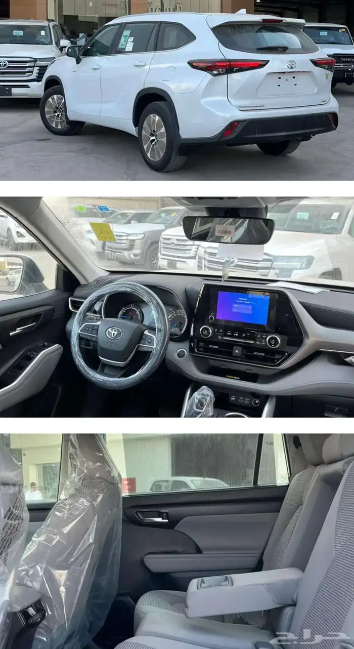 تويوتا هايلندر GLE موديل 2025 عروض للكاش والاقساط 0