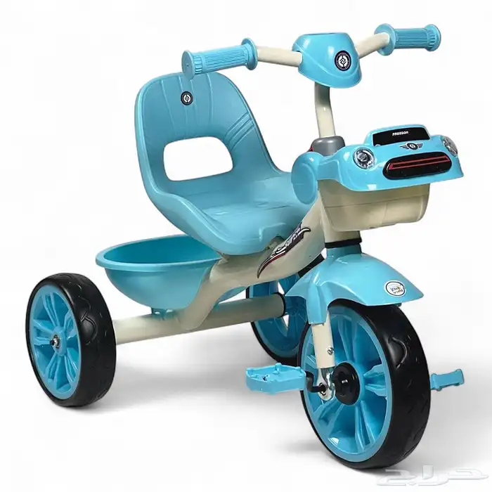 سيكل 3 كفرات للأطفال - دراجه ثلاثية العجلات مع موسيقى 0