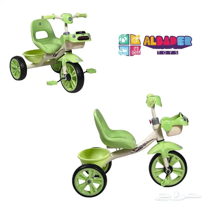 سيكل 3 كفرات للأطفال - دراجه ثلاثية العجلات مع موسيقى 17