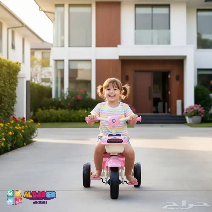 سيكل 3 كفرات للأطفال - دراجه ثلاثية العجلات مع موسيقى 25