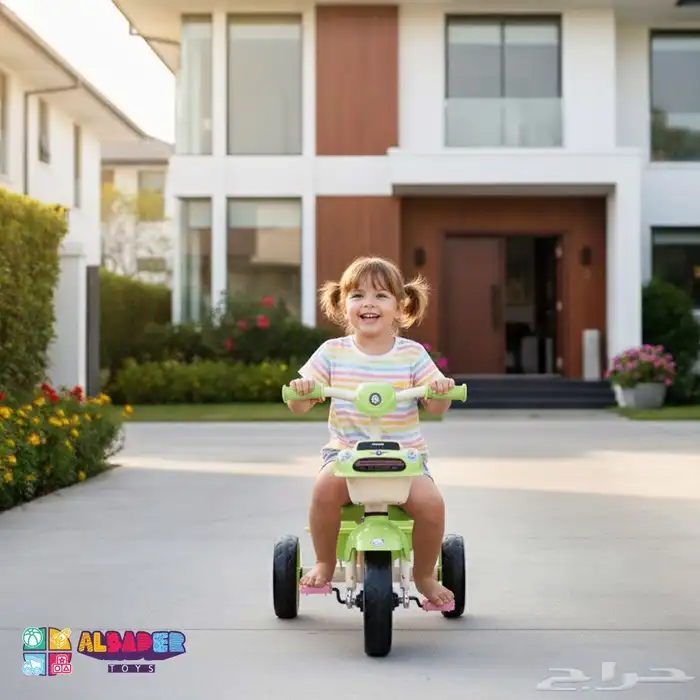 سيكل 3 كفرات للأطفال - دراجه ثلاثية العجلات مع موسيقى 16
