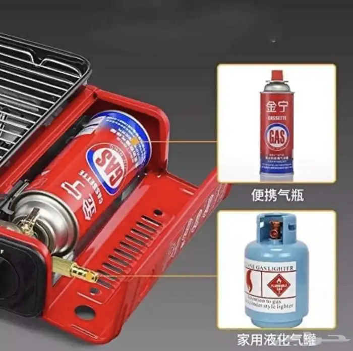 شواية الرحلات تعمل بالغاز 2