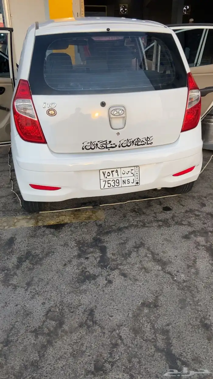 هوندايi10 للبيع للجادين محايل عسير2014 نظيفة جداا 4
