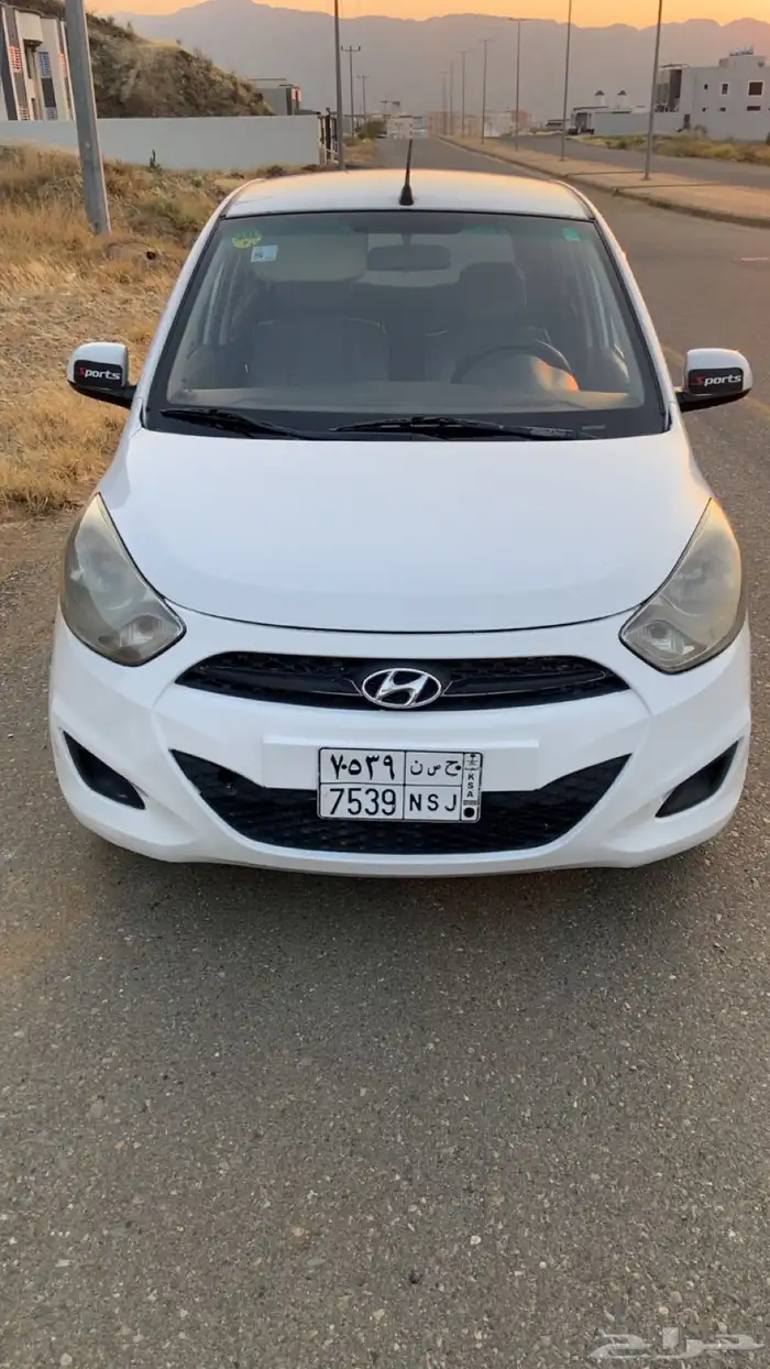 هوندايi10 للبيع للجادين محايل عسير2014 نظيفة جداا 10